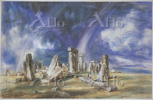 ジョン・コンスタブル 「ストーンヘンジ」 [20937759]のアート作品