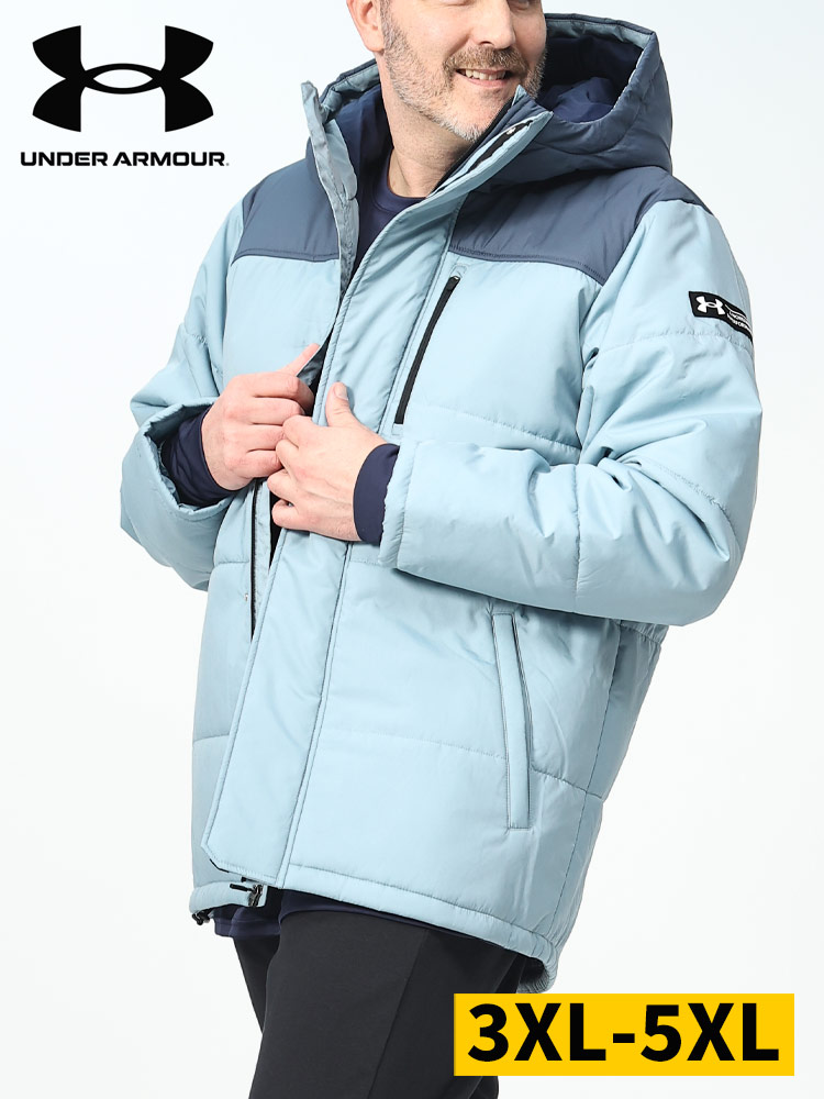 LOOSE STORM 切り替え フルジップ 中綿 ジャケット INSULATED JACKET