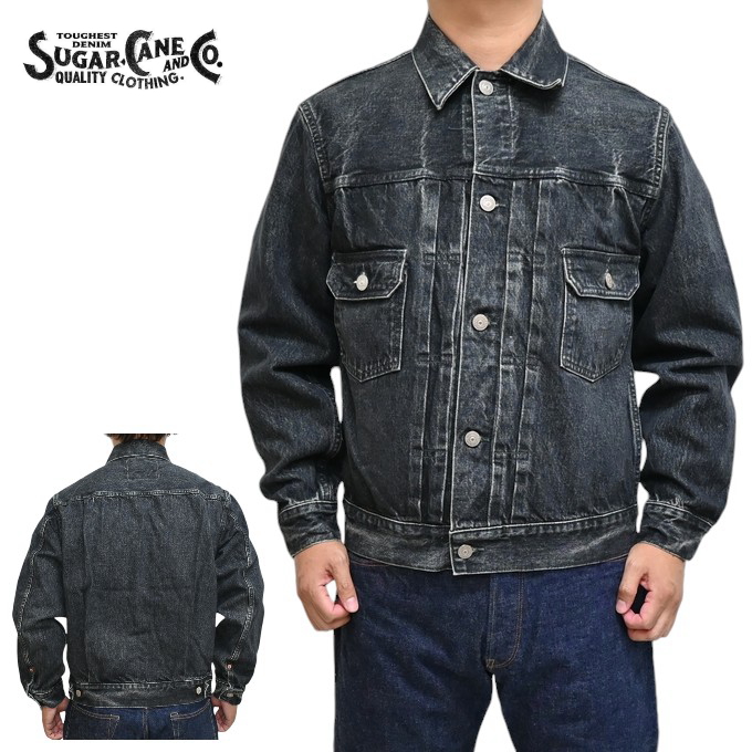 SUGAR CANE シュガーケーン SC15650H 14.25oz ブラック デニム