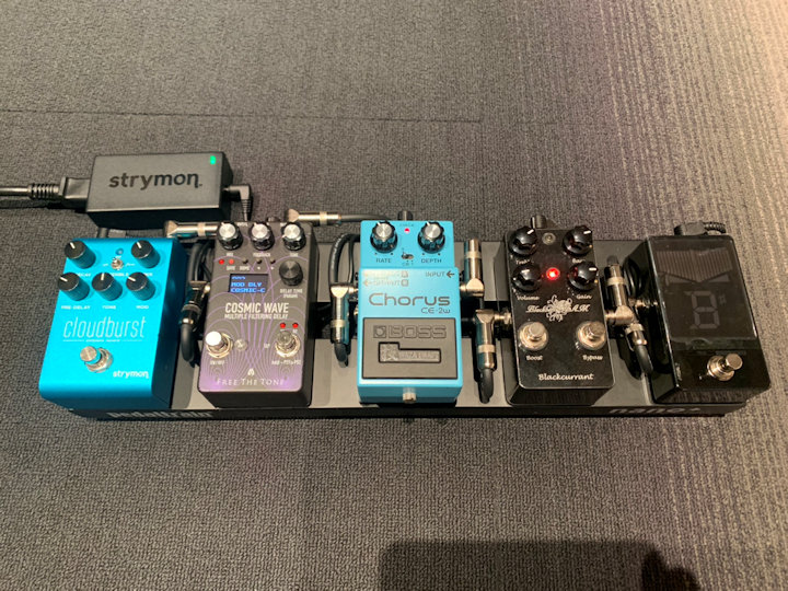 プロが現場で使用しているサブのエフェクターボードを紹介します