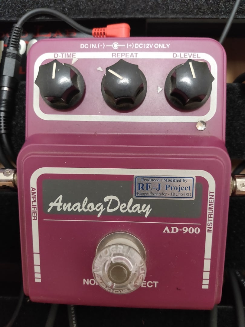 MAXONのアナログディレイ AD-900（RE-J） | orhg（オーアールエイチ