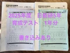 日能研 2025年度 5年生 育成テスト 1年分 書き込みあり - メルカリ