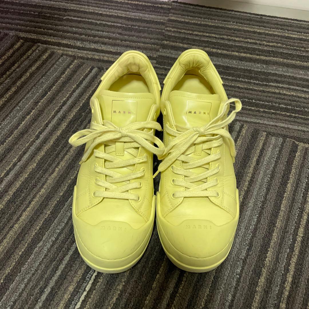 マルニ　MARNI イエロー スニーカー 43