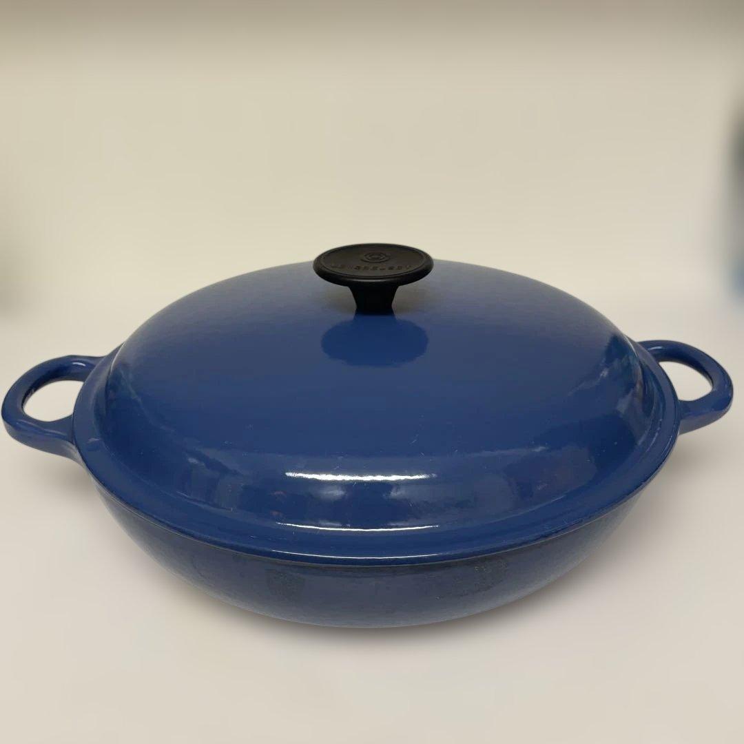 【美品】LE CREUSET　ビュッフェキャセロール　26cm