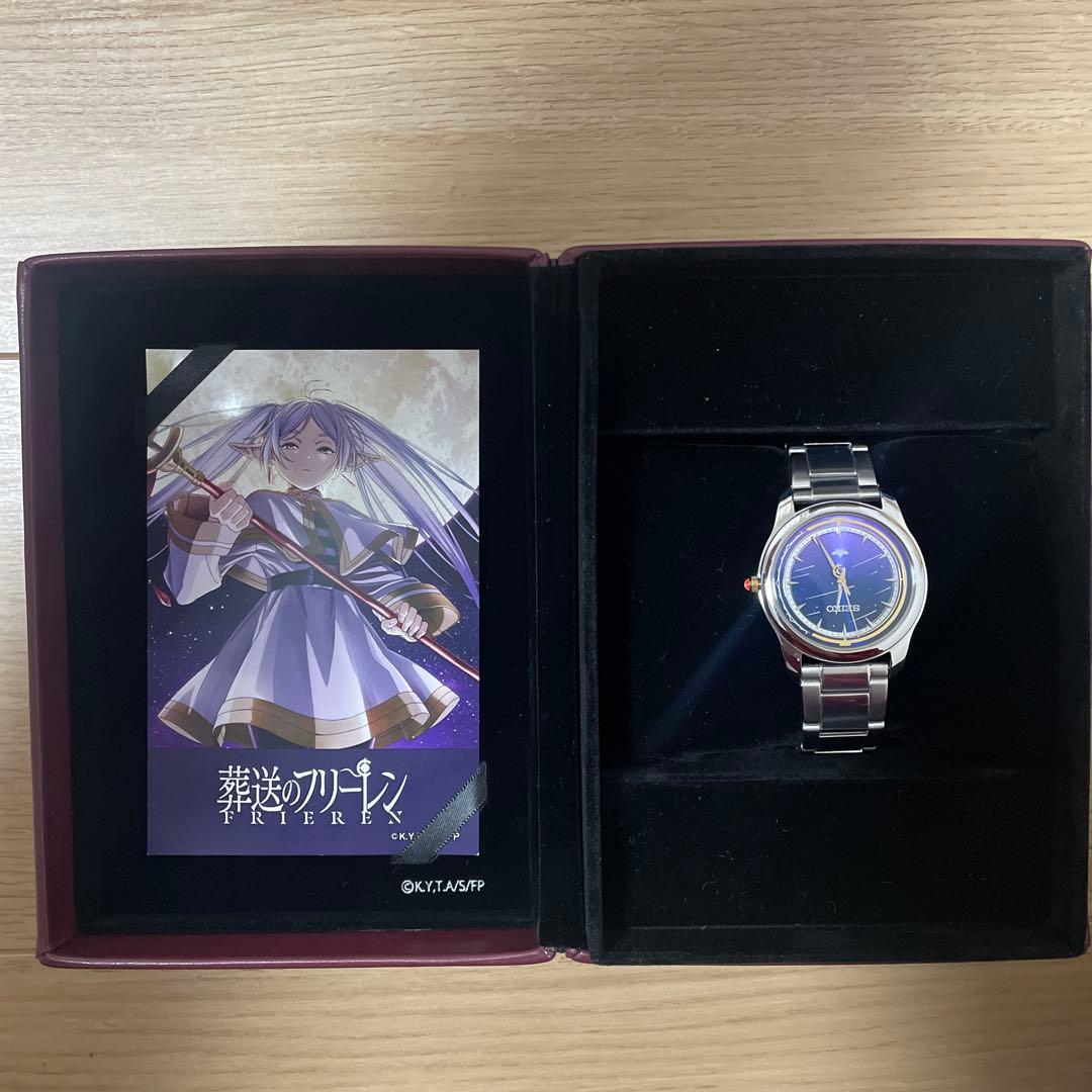 限定2000本 SEIKO 葬送のフリーレン　コラボウォッチ M 葬送のフリーレン』×セイコーのコラボ腕時計が2000本限定で発売。“半