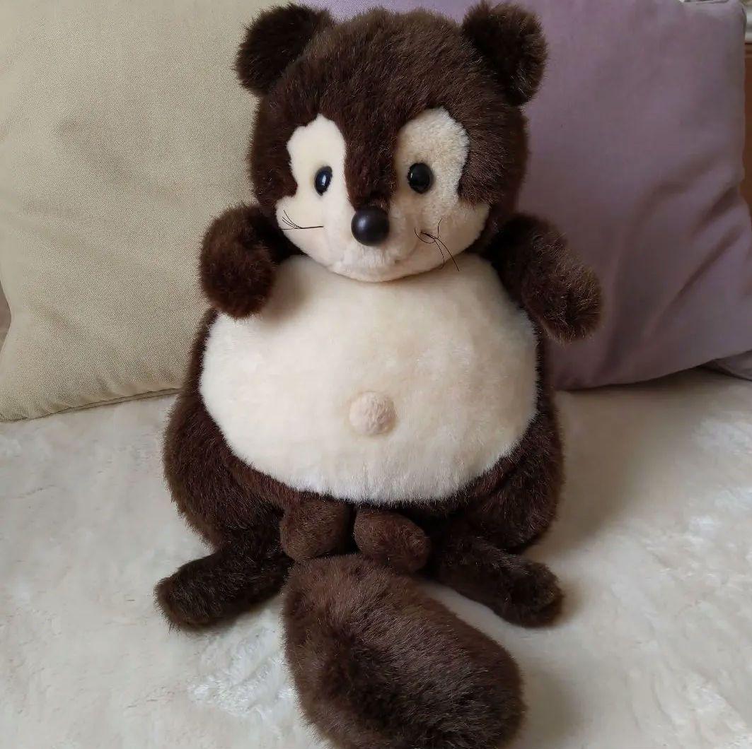 ☆ファースト社☆ たま吉 ぬいぐるみ ファースト社 たぬきのたま吉 ぬいぐるみ - メルカリ