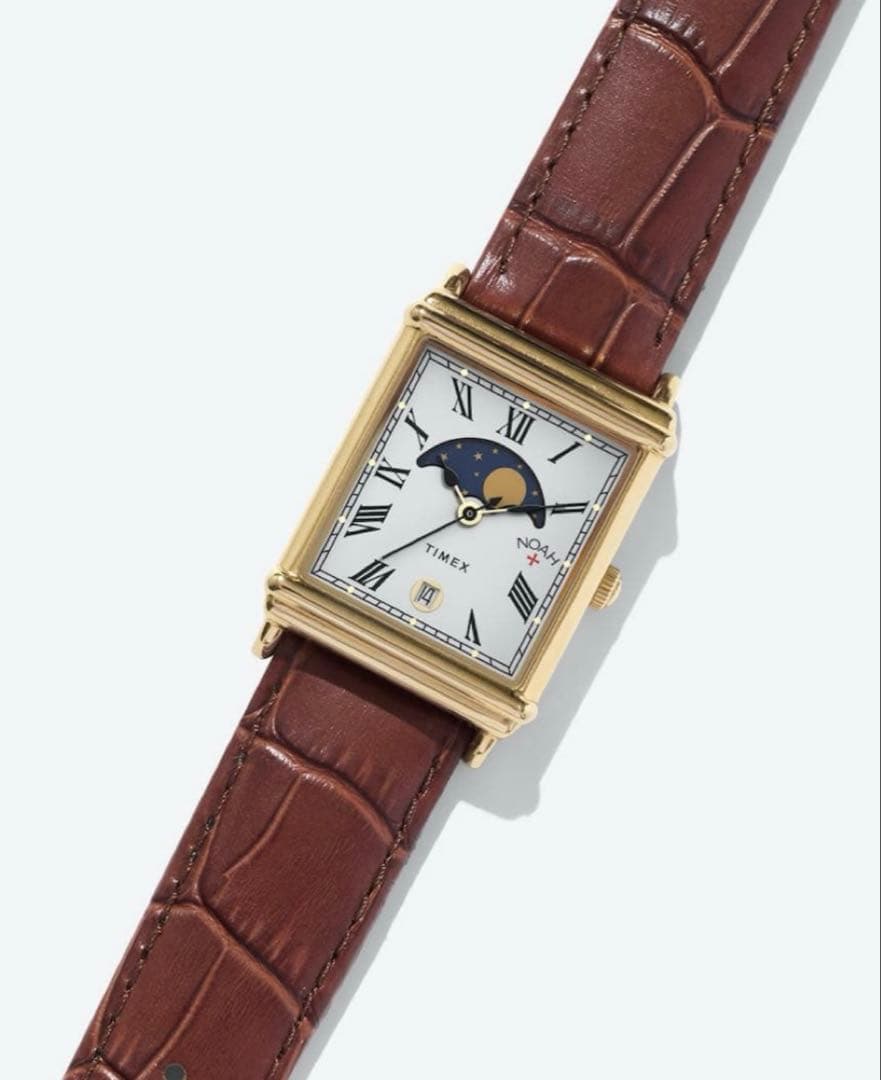 新品　Noah Timex Moon Phase Watch ノア タイメックス