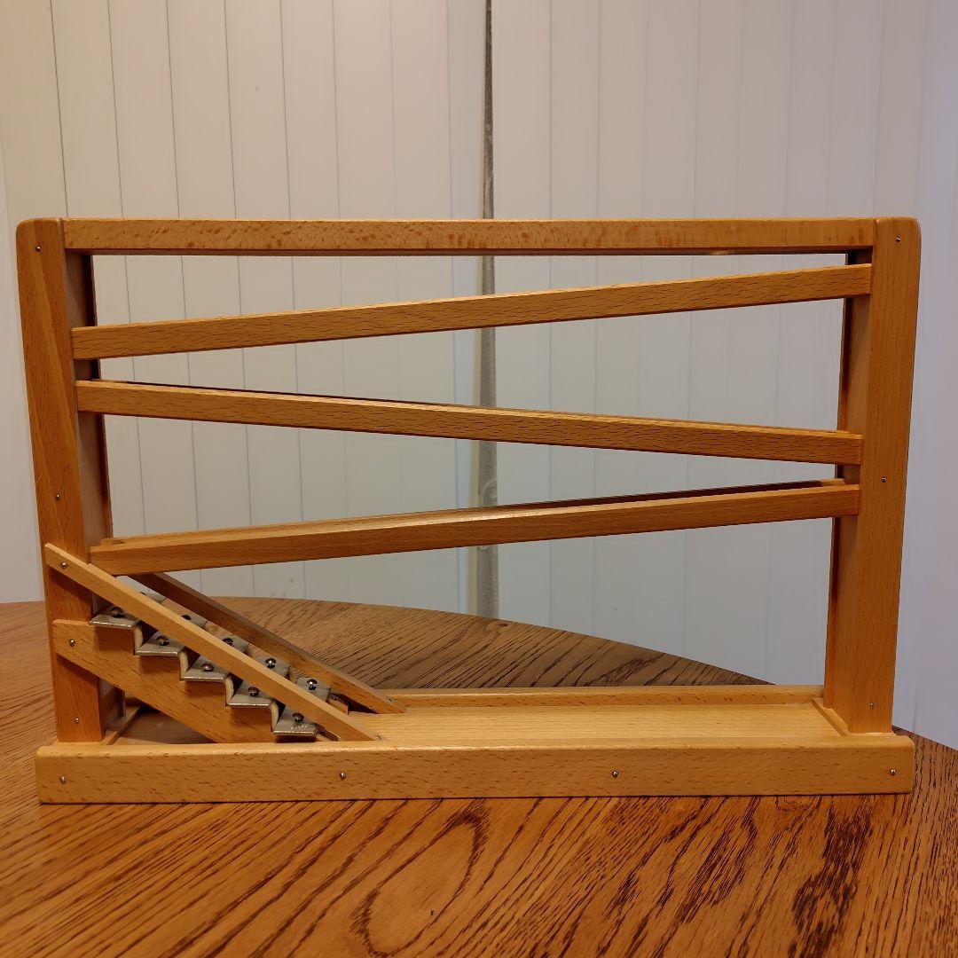 【中古】知育玩具 Beck(ベック)社　クーゲルバーン シロフォン付き玉の塔