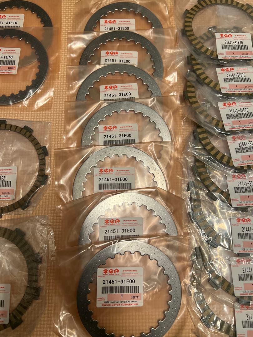出品1月末まで] GS1200ss 純正クラッチ板 19枚セット 油冷1200 - メルカリ