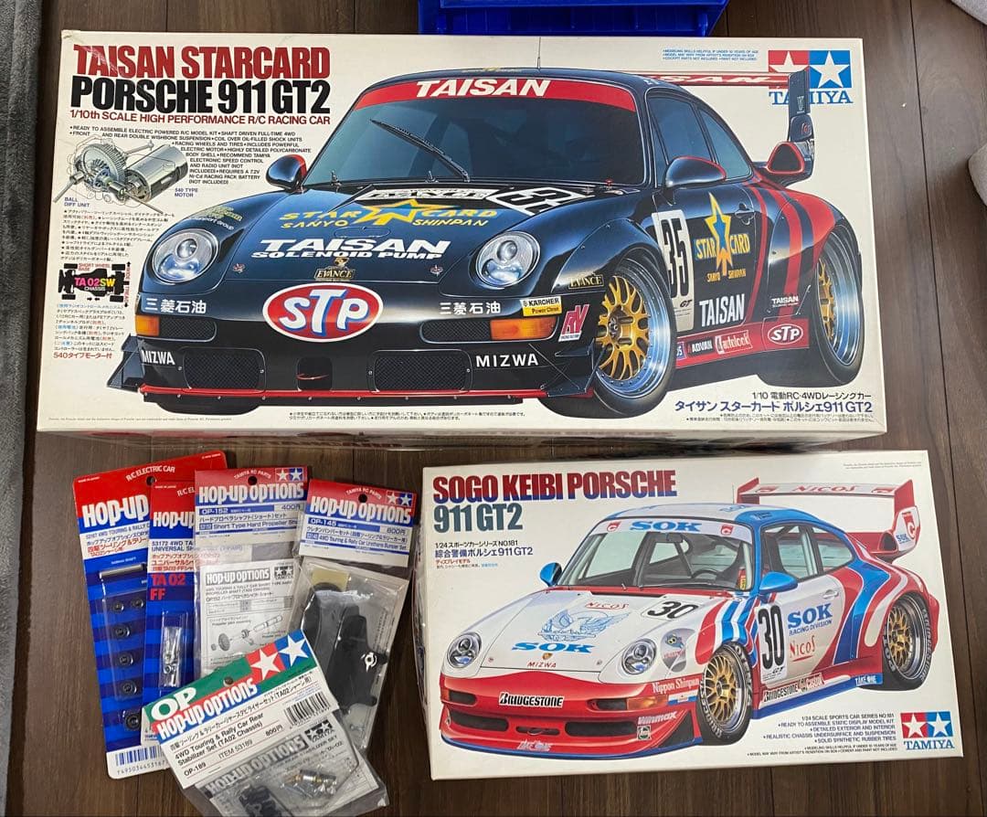 TAMIYA PORSCHE 911 GT2　ラジコンカー