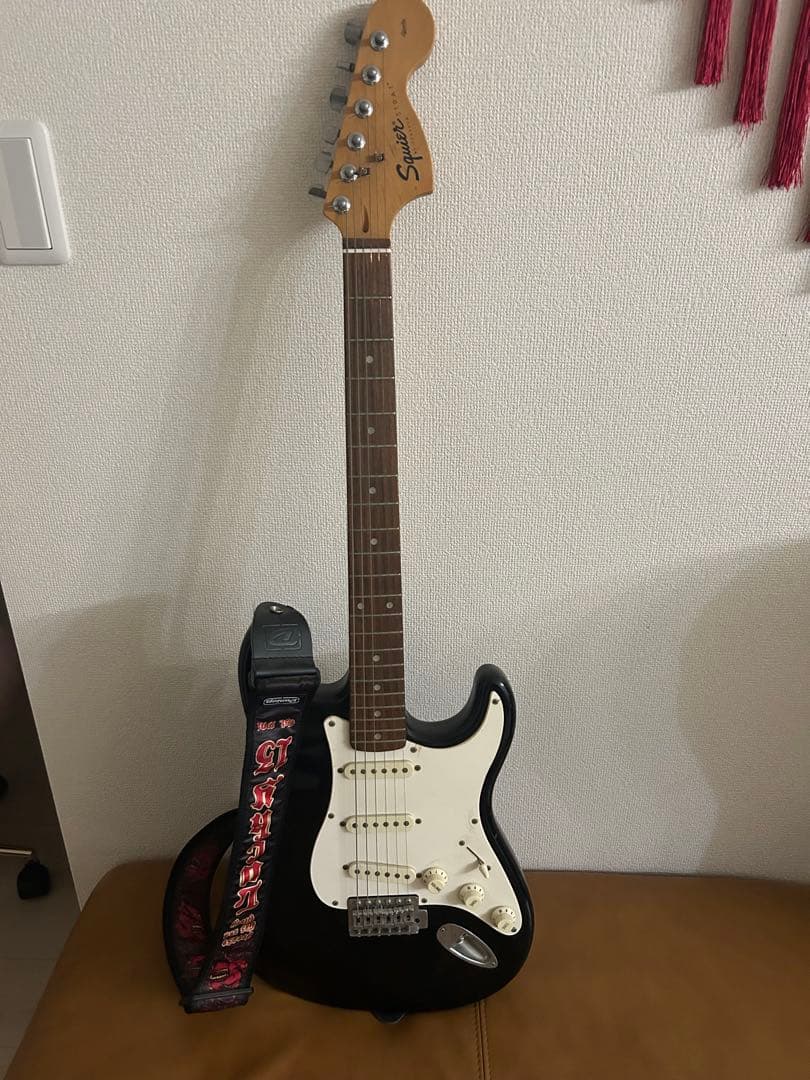 【モッチー】ストラトキャスタータイプ エレキギター ブラック