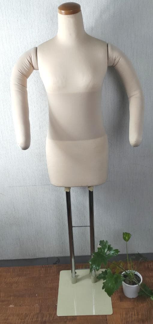 エコボディ SUN トルソー 　腕付　和装 着付け マネキン 調整可能 着付け練習用ボディ 着物 和装 トルソー レディース アーム付き 腕あり