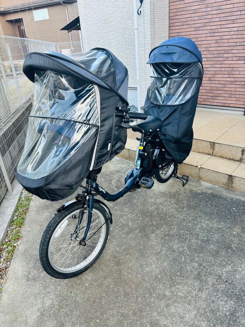 Panasonic ギュットクルームEX 幼児乗せ　3人乗り　2021 3人乗り用チャイルドシート付きギュット・クルームR・EX パナソニック