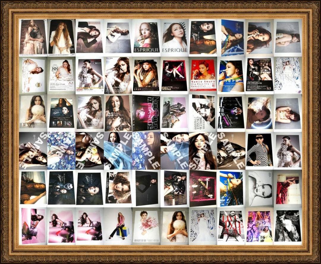 安室奈美恵　入手困難非売品B2サイズポスターお宝６０枚セット