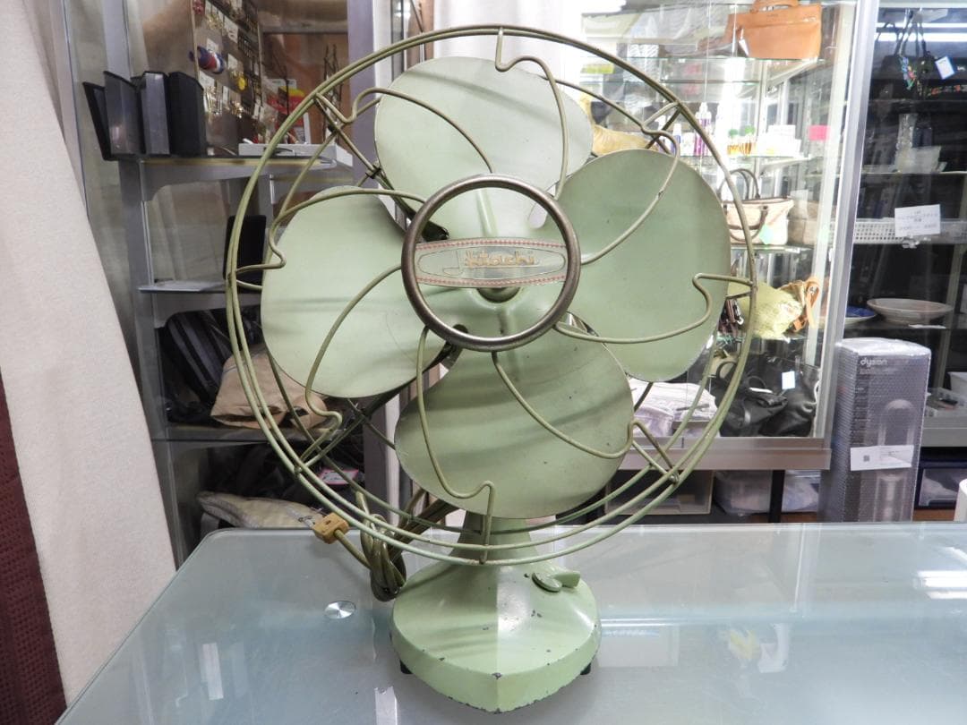 日立扇風機M-6032　日立製作所　昭和レトロ　アンティーク　動作確認済み