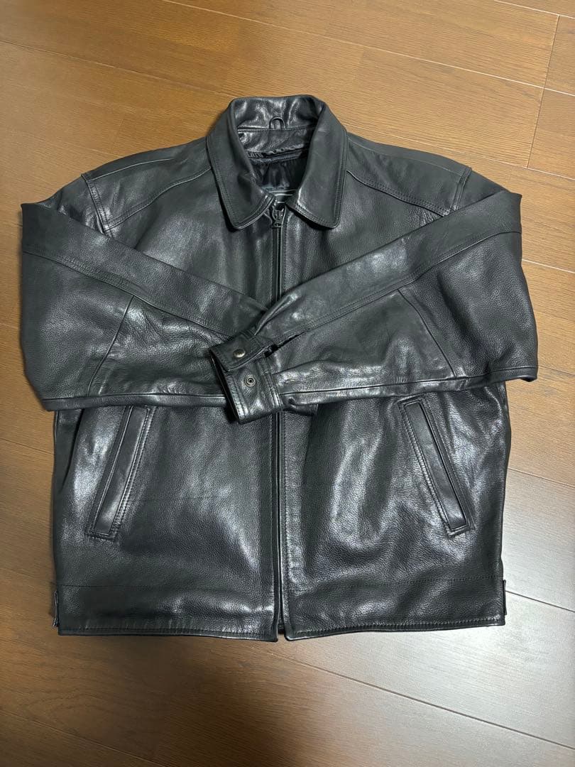 レザージャケット　本革　トラッカージャケット　OLD GAP