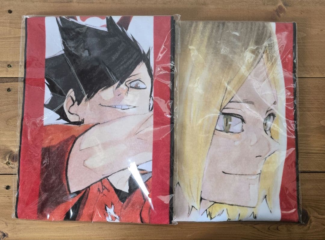 ハイキュー　フルカラーマフラータオル　黒尾　研磨