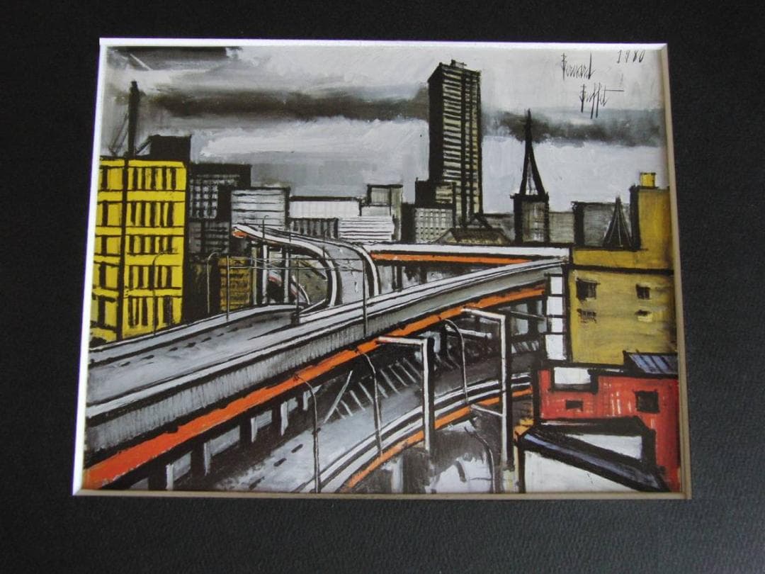 ベルナール・ビュッフェ【LE JAPON-Voie Express,Tokyo】 ベルナール・ビュッフェ【LE JAPON-Voie Express,Tokyo】 - メルカリ