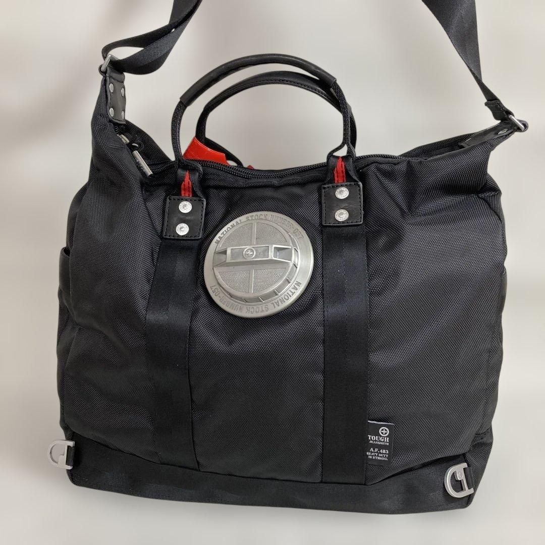 TOUGH タフナイロン ブラック トートバッグ 57063 TOUGH タフナイロン ブラック トートバッグ 57063 TOUGH(タフ