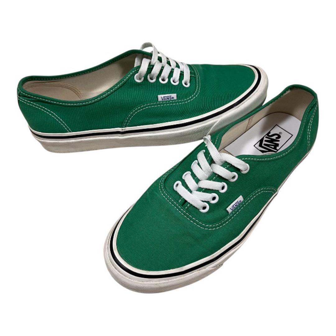 29センチ VANS STYLE 44 DX オーセンティック アナハイム 緑 VANS】 ヴァンズ UA AUTHENTIC 44 DX オーセンティック44DX