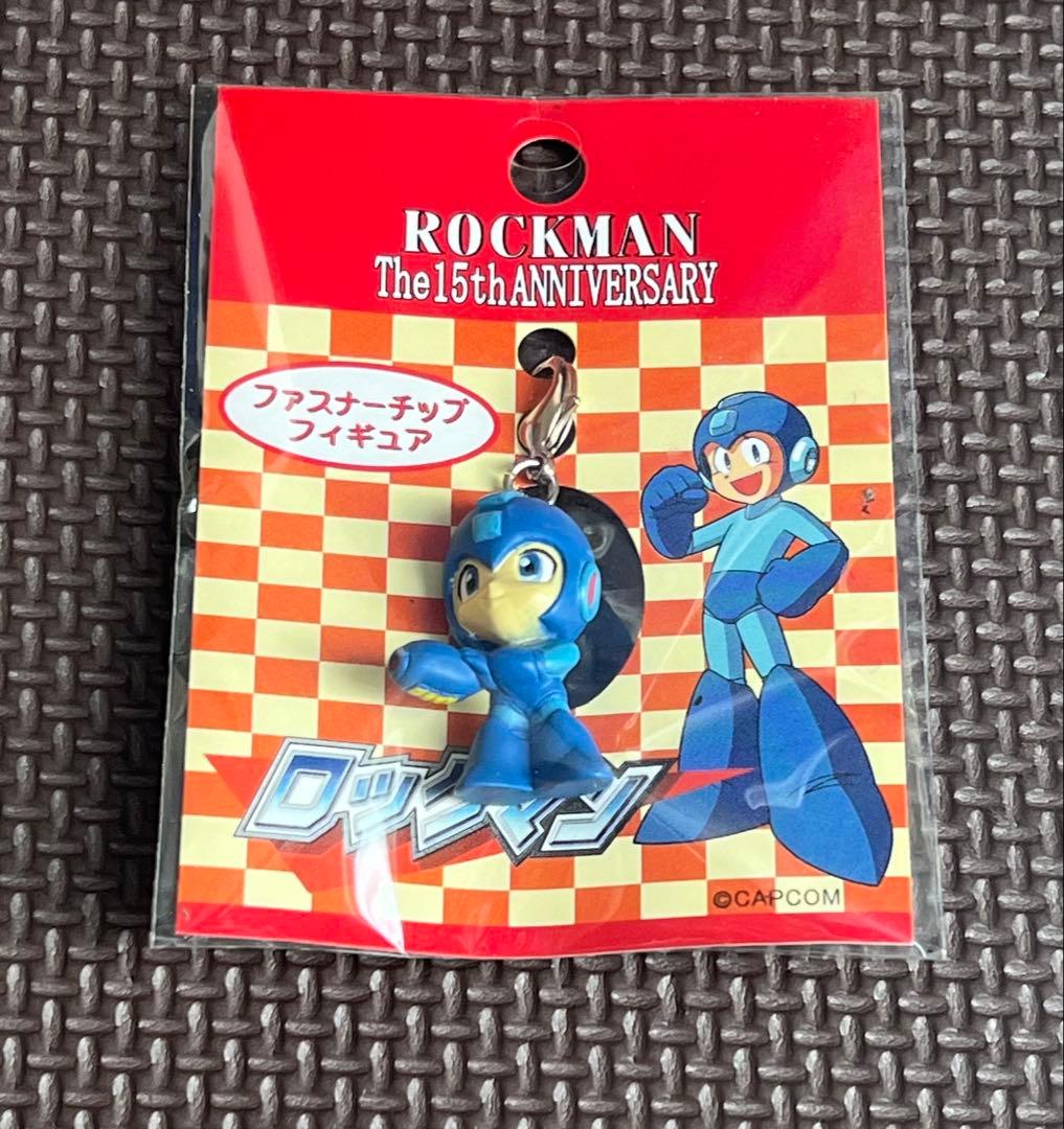 ロックマン 15周年 ファスナーチップフィギュア ストラップ