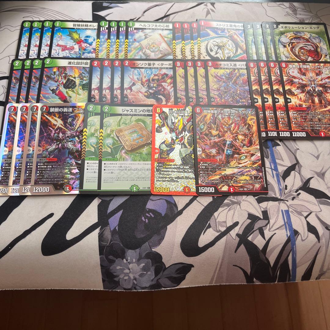 デュエマ　赤緑アポロ　デッキ