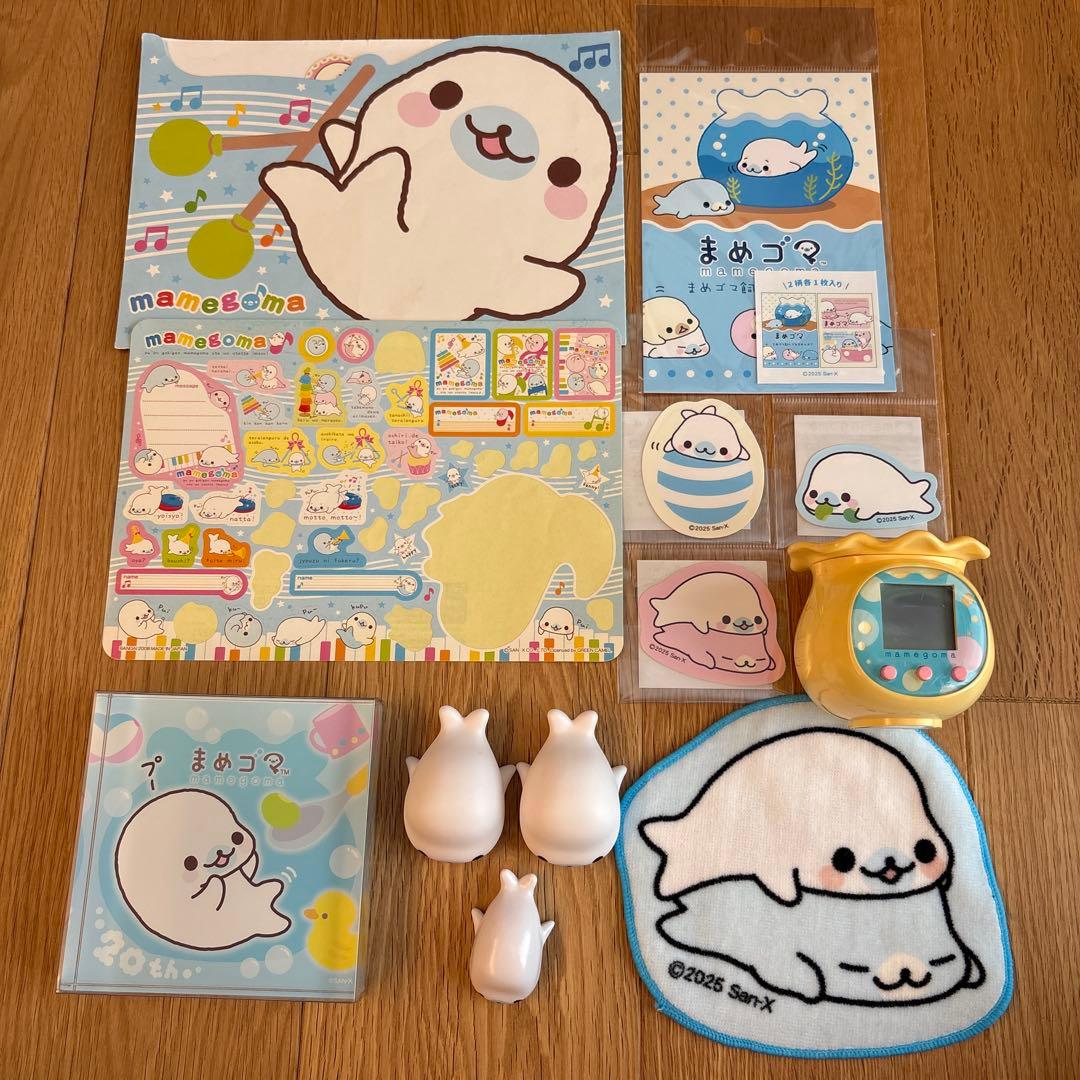 まめゴマ 雑貨 飼育日記 東京駅ポップアップ ぎゅむぎゅむ シールダス 20周年