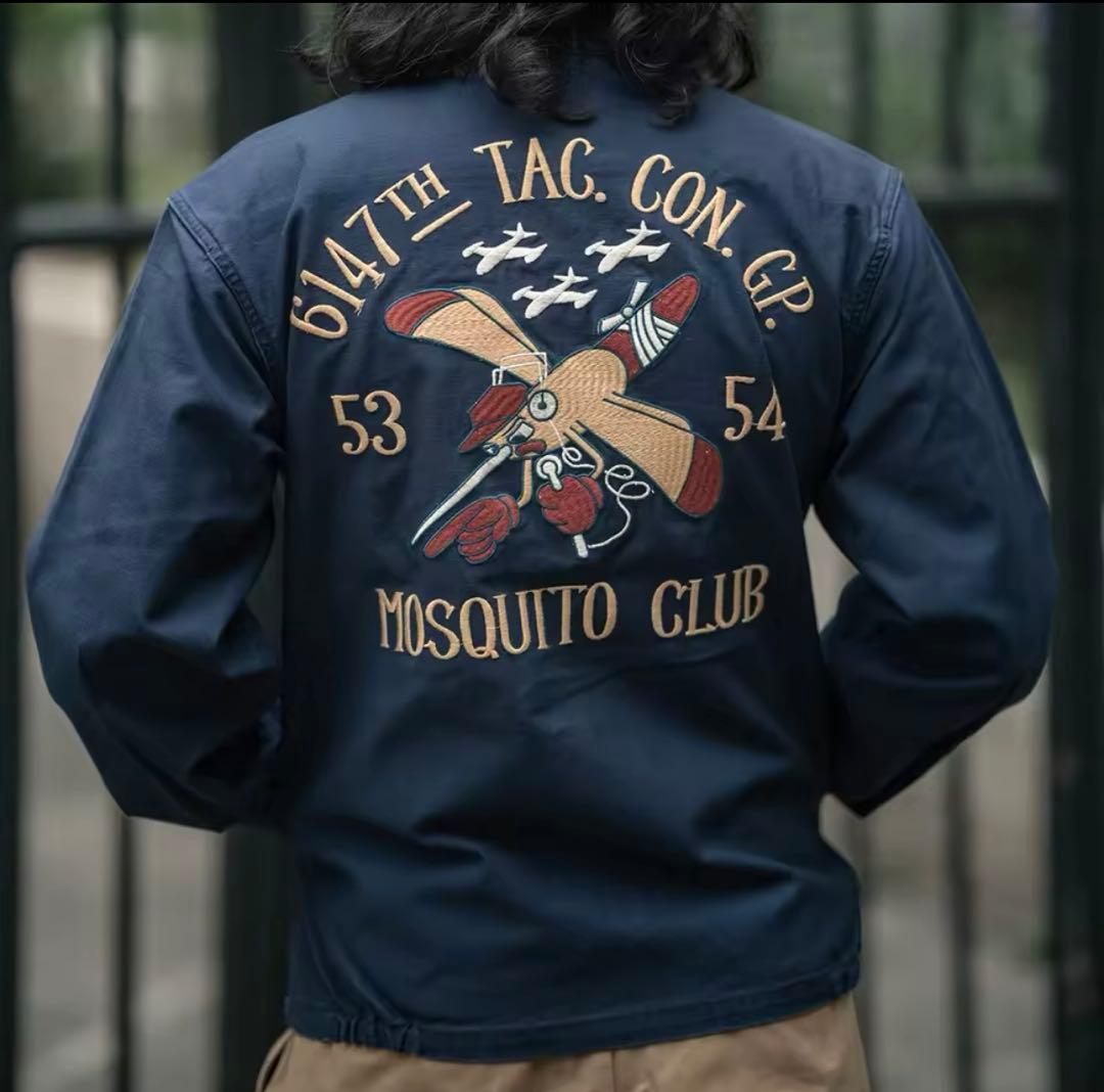 【米軍 MOSQUITO CLUB Souvenir Jacket 復刻】 楽天市場】メンズ ミリタリージャケット刺繍 スーベニアジャケット第5