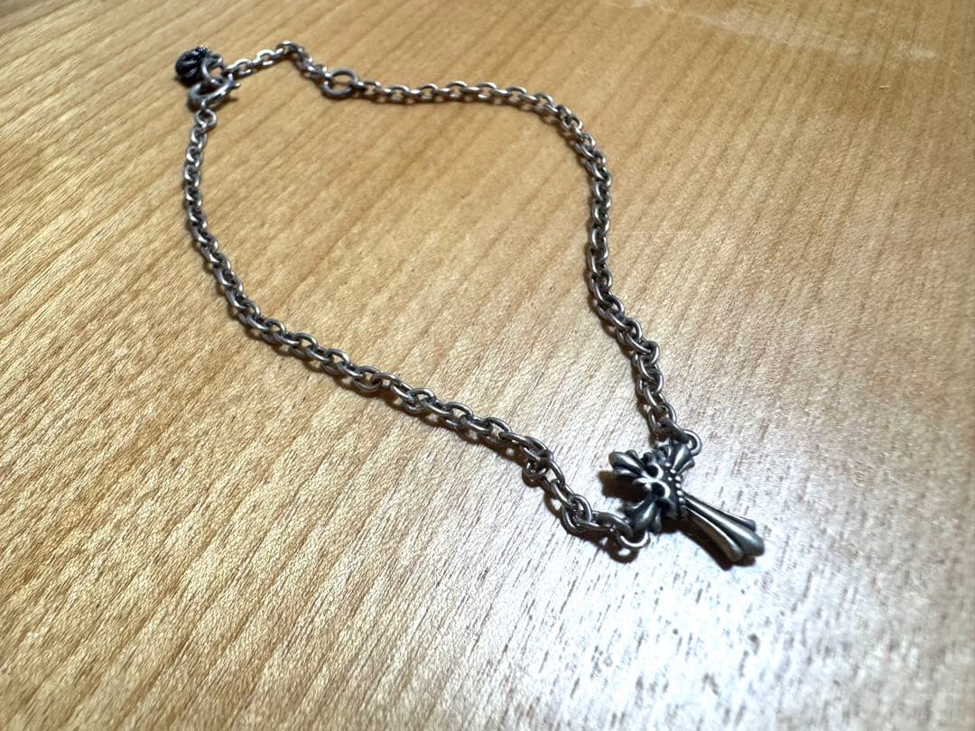 シルバー クロスチャーム ブレスレット