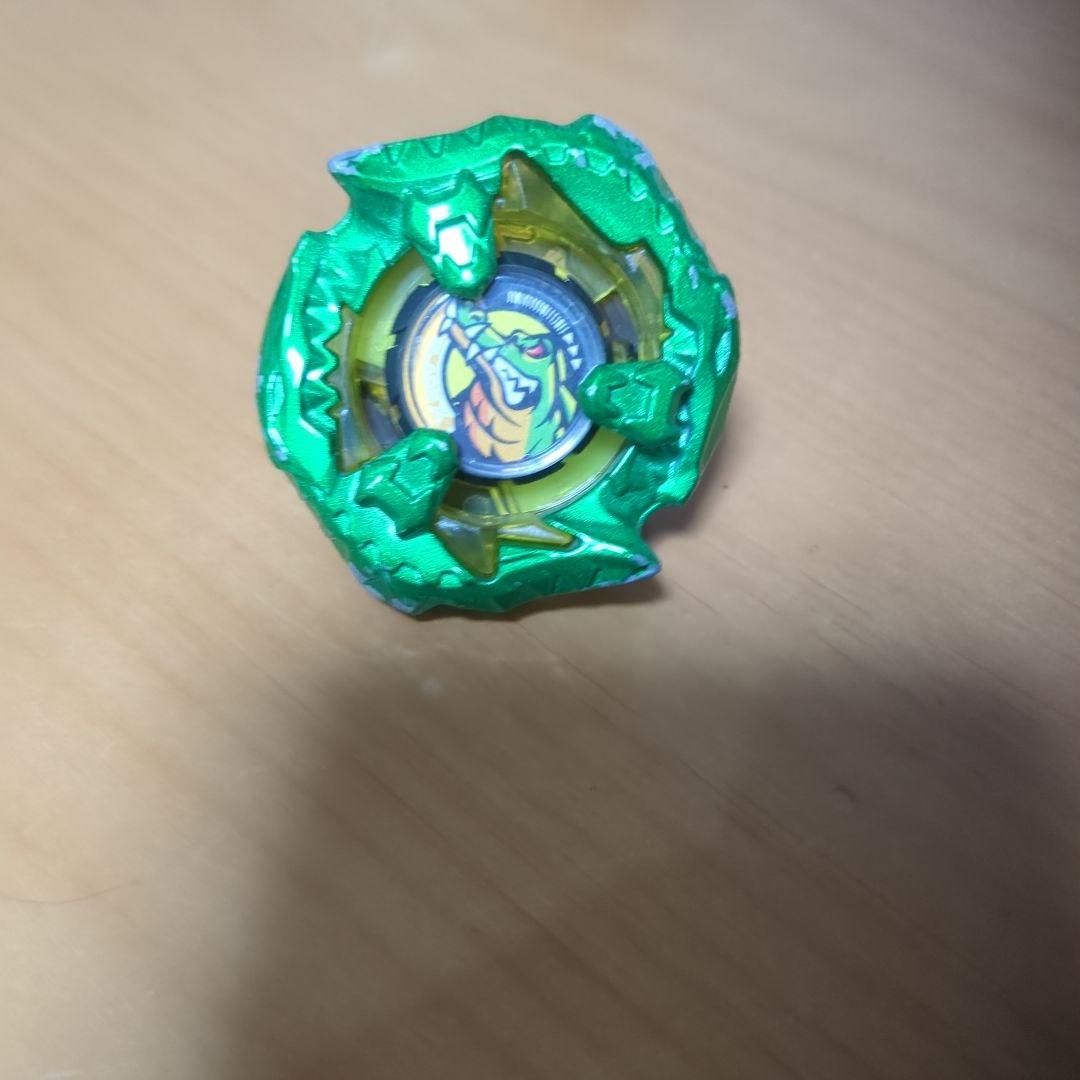 ベイブレードXクロコクランチ2-60Q メタルコート グリーン - メルカリ