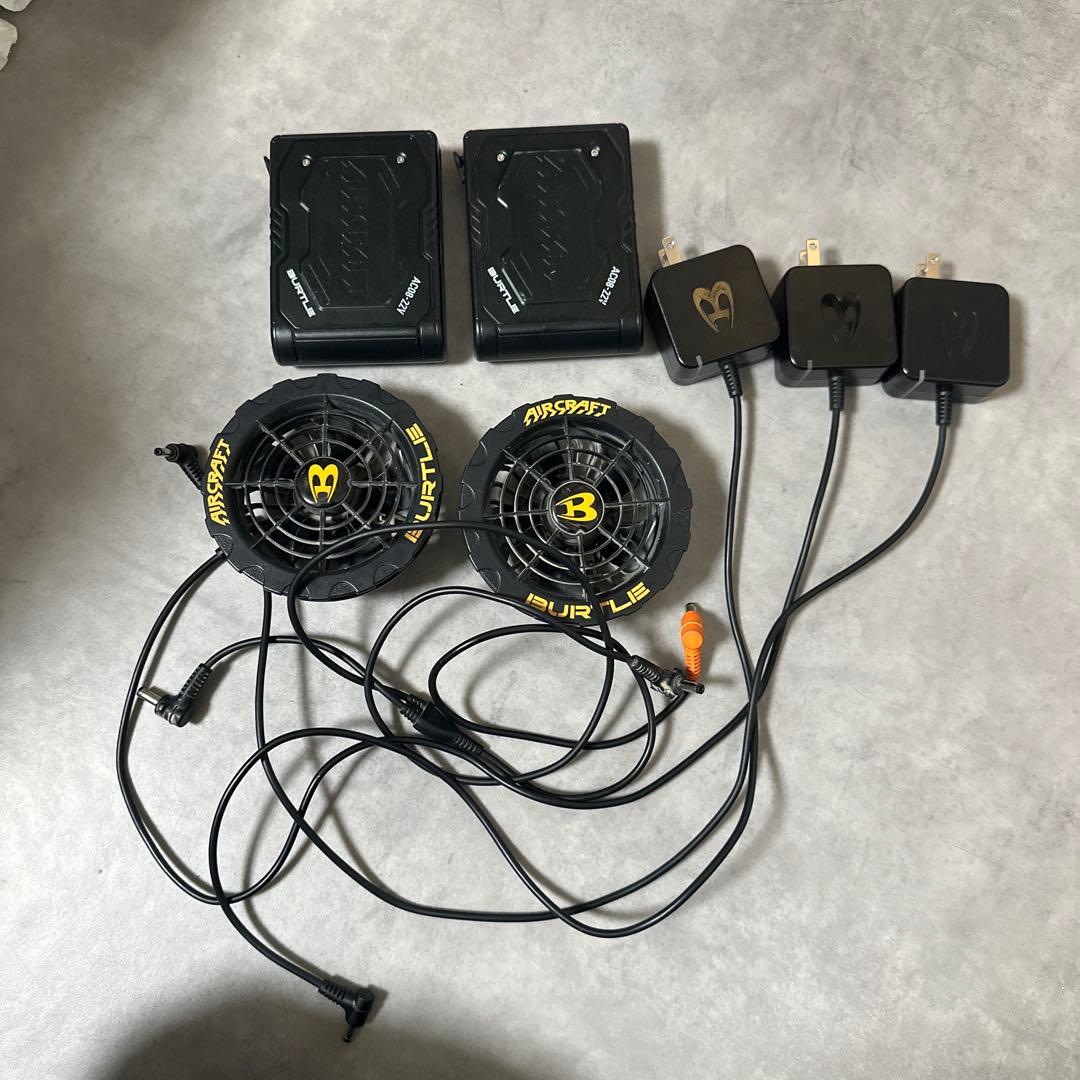 バートルBURTLE バッテリー 22V 使用期間3〜4ヶ月