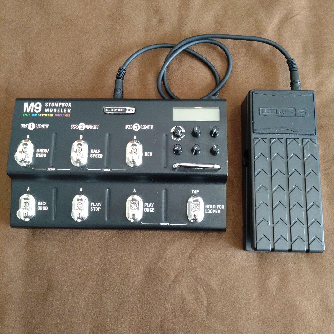 LINE6 M9 マルチエフェクター STOMPBOX ペダル付き