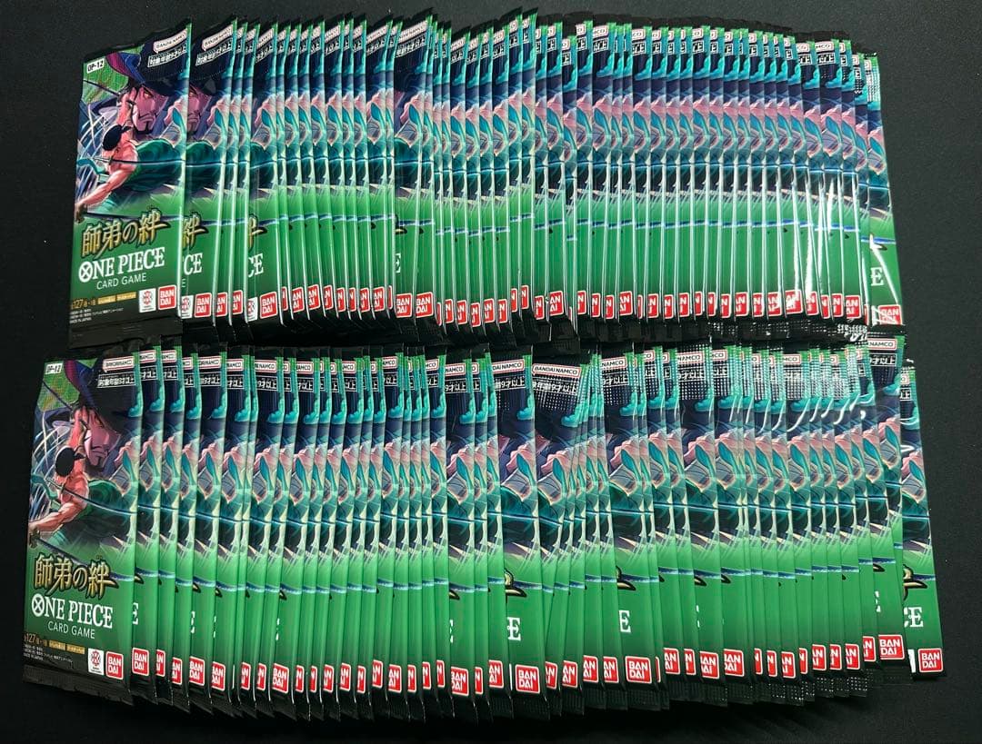 ワンピースカード　師弟の絆　バラパック96パック　まとめ売り　新品未開封