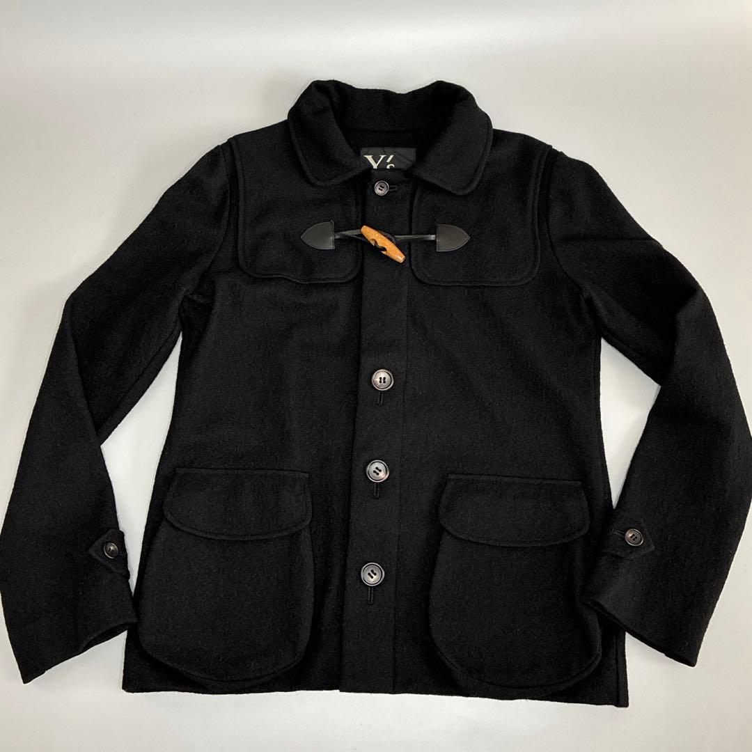 Ｙ's ブラック ダッフルコート