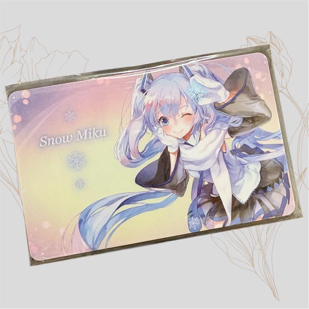 【レア】スカイタウン限定　初音ミク コレクションカード 雪ミク　超かわいい レア】スカイタウン限定 雪ミク コレクションカード 初音ミク 超