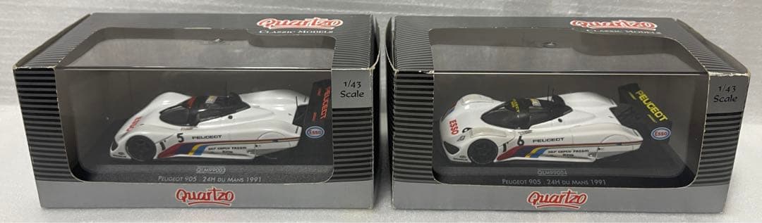 カ*ス様 Quartzo1/43 PEUGEOT905 24H 1991 #5#