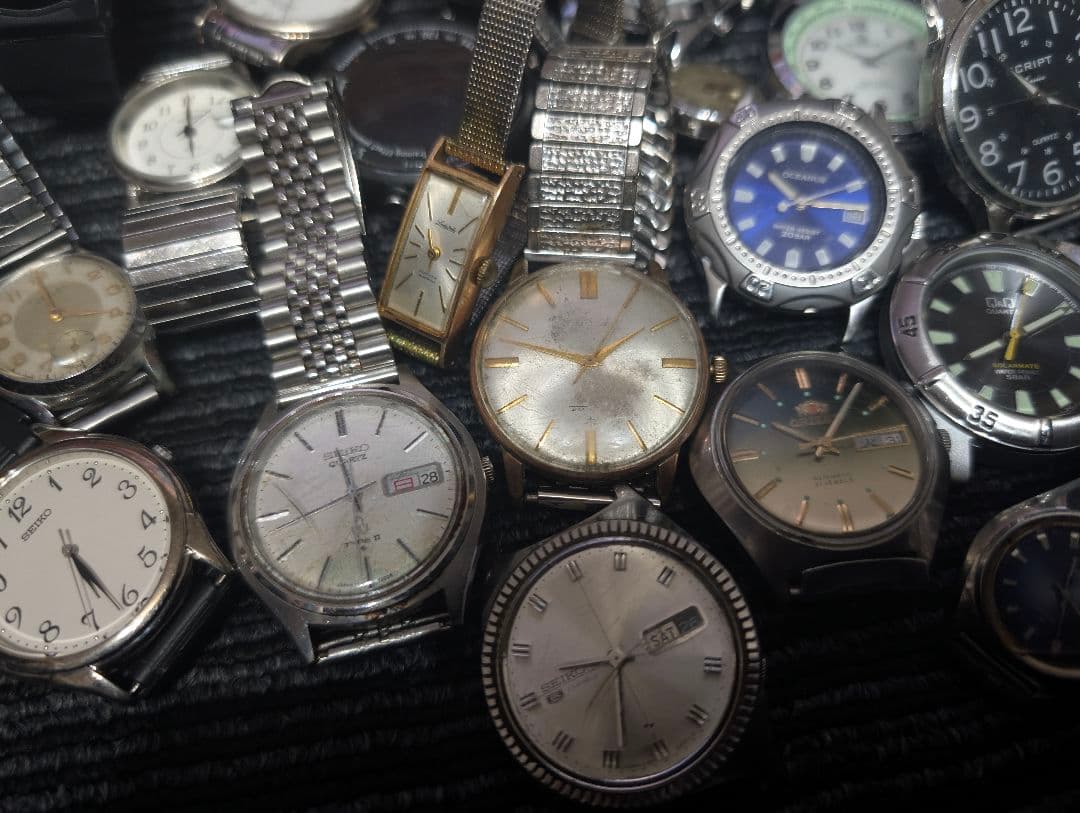 Mens腕時計 ジャンクまとめ売り SEIKO他