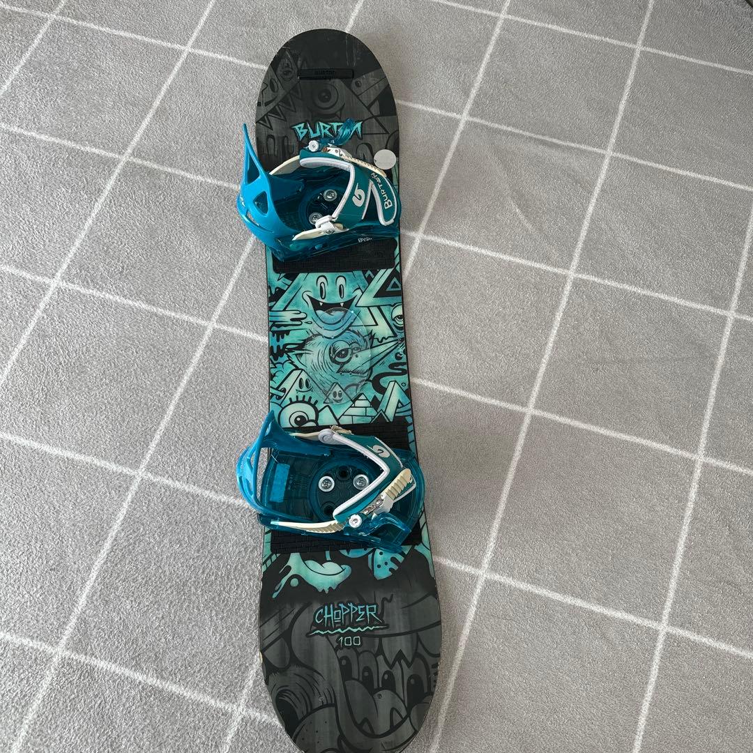 Burton Chopper 100 スノーボードビンディング Used BURTON AFTER SCHOOL SPECIAL 100 cm kids snowboard w/ bindings