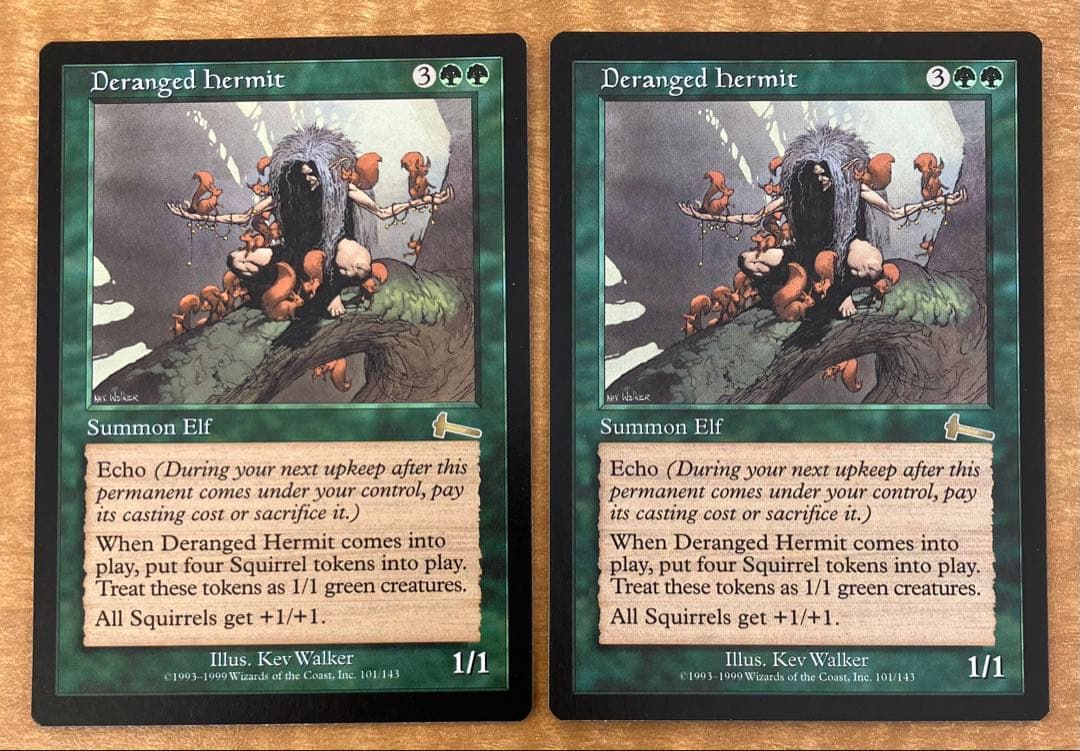 【2枚セット】錯乱した隠遁者　マジック：ザ・ギャザリング