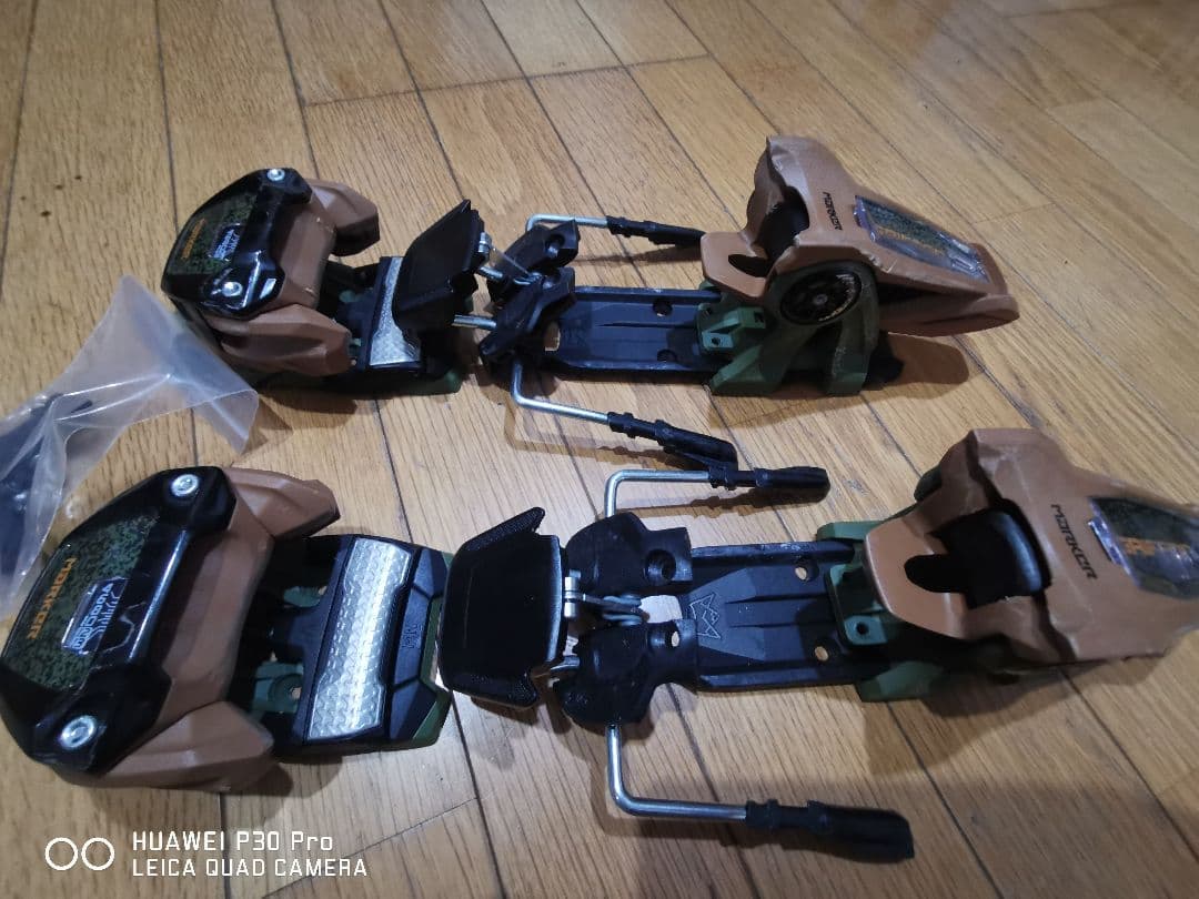 スキー ビンディング ブラウン/グリーン マーカー ビンディング GRIFFON 13 ID グリーン×ブラウン MARKER