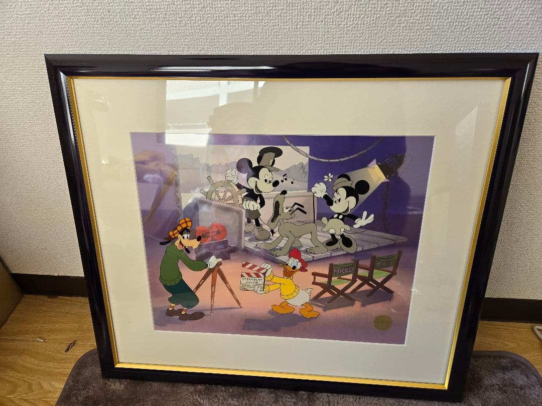 Disney ディズニー セル画 Fab 5 Steamboat Willie