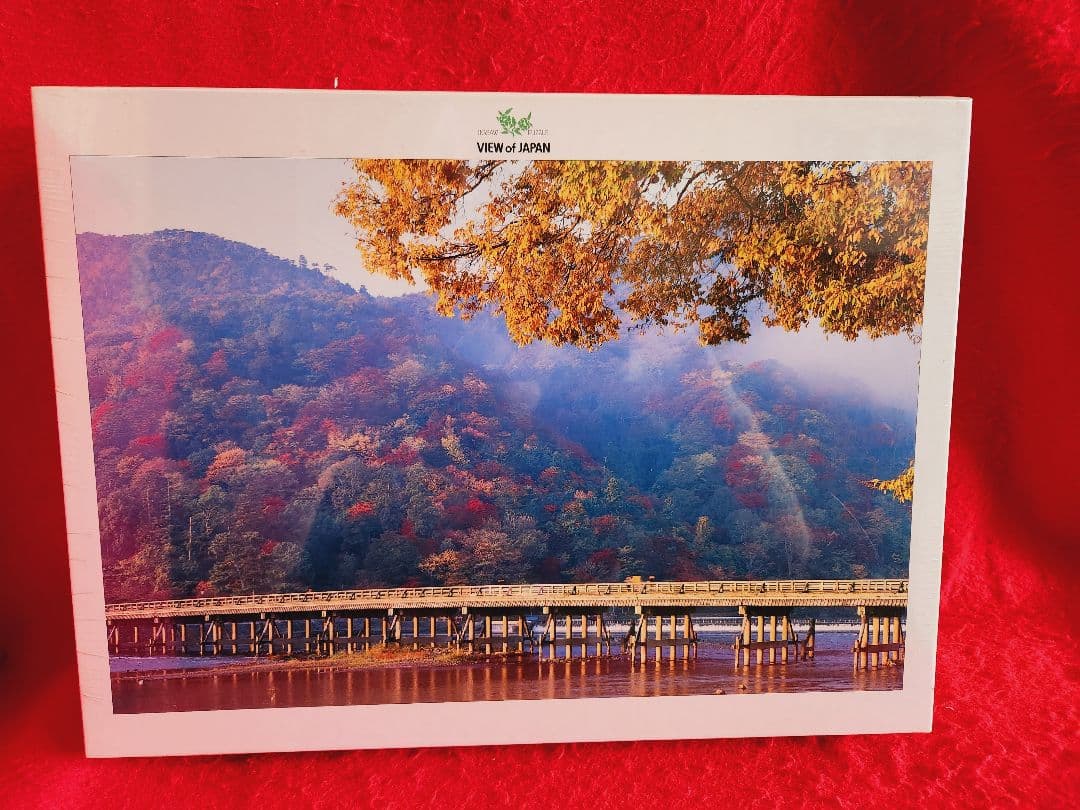 四季の詩 ジグソーパズル 1000ピース 2種 京都 渡月橋 高雄