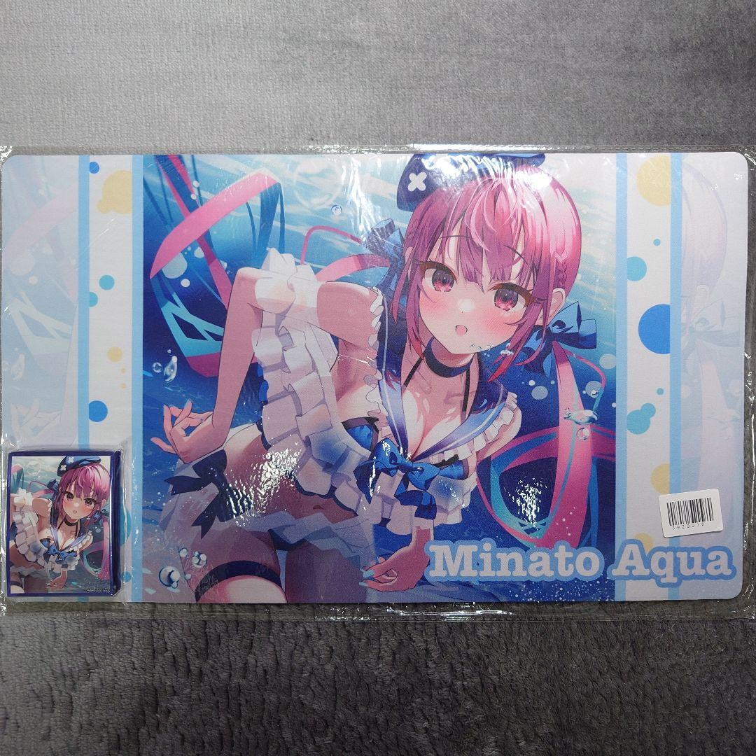 α2 ホロライブ 水着&水中 湊あくあ スリーブ&プレイマット