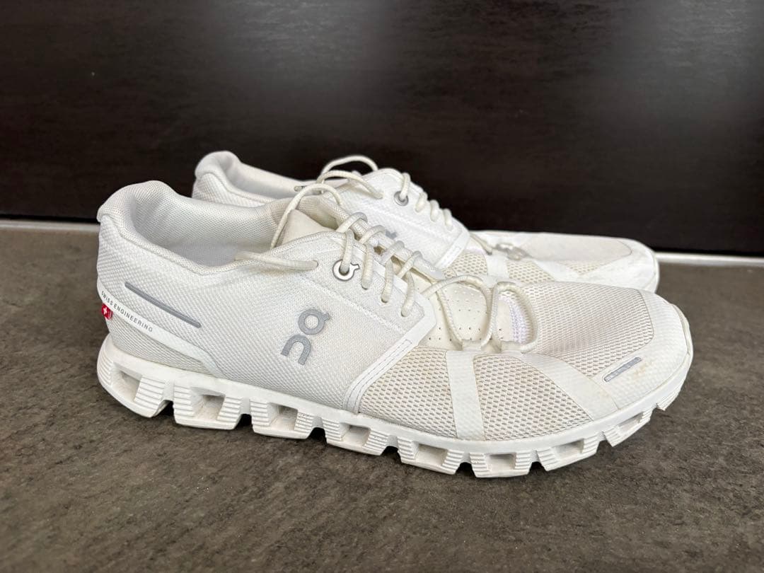 靴 On Cloud 5 White / 27cm