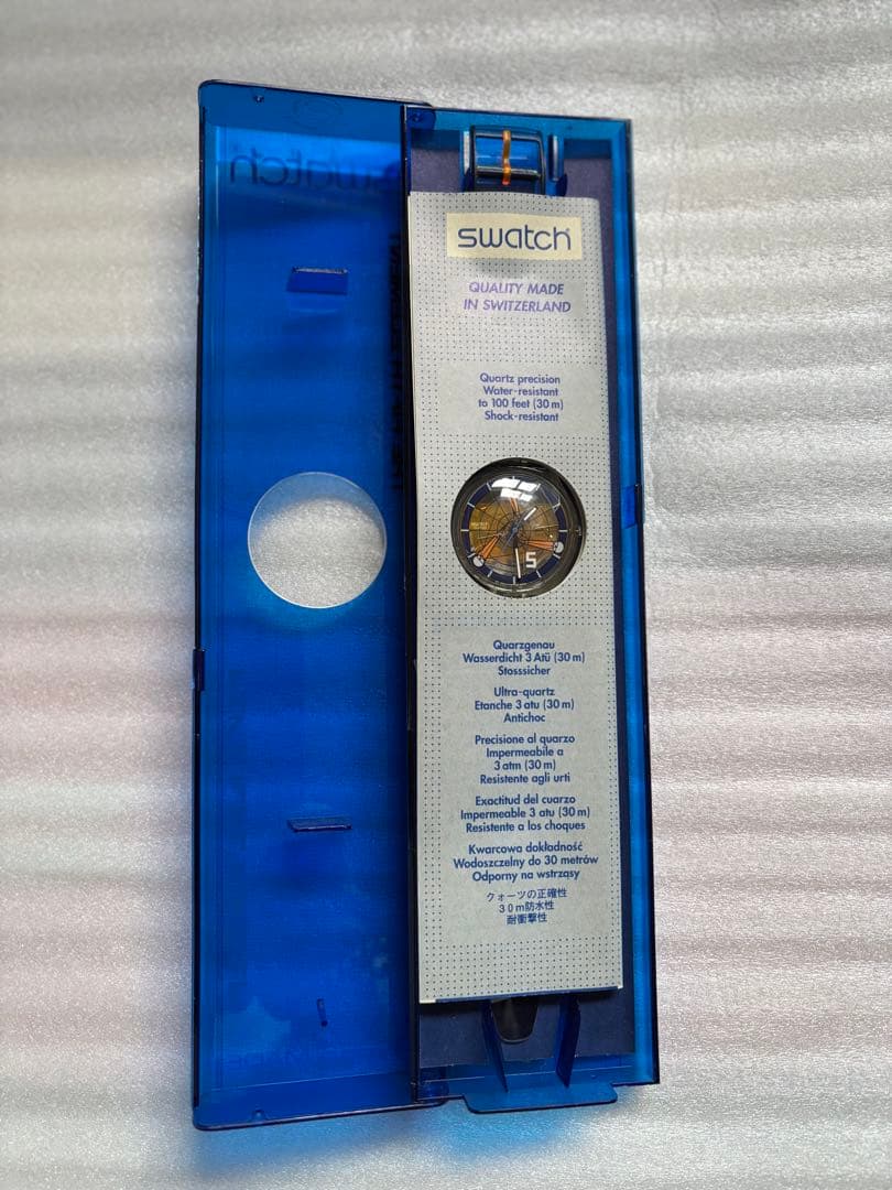 Swatch フィフスエレメント コラボ記念モデル 箱、説明書付き