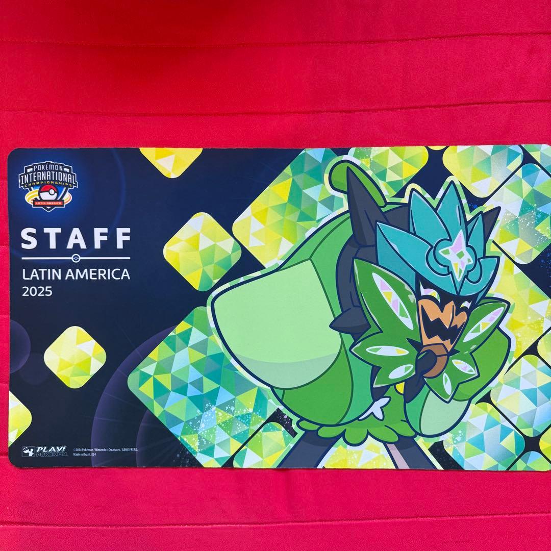 【特価】オーガポン　プレイマット　スタッフ　staff LAIC 海外　限定