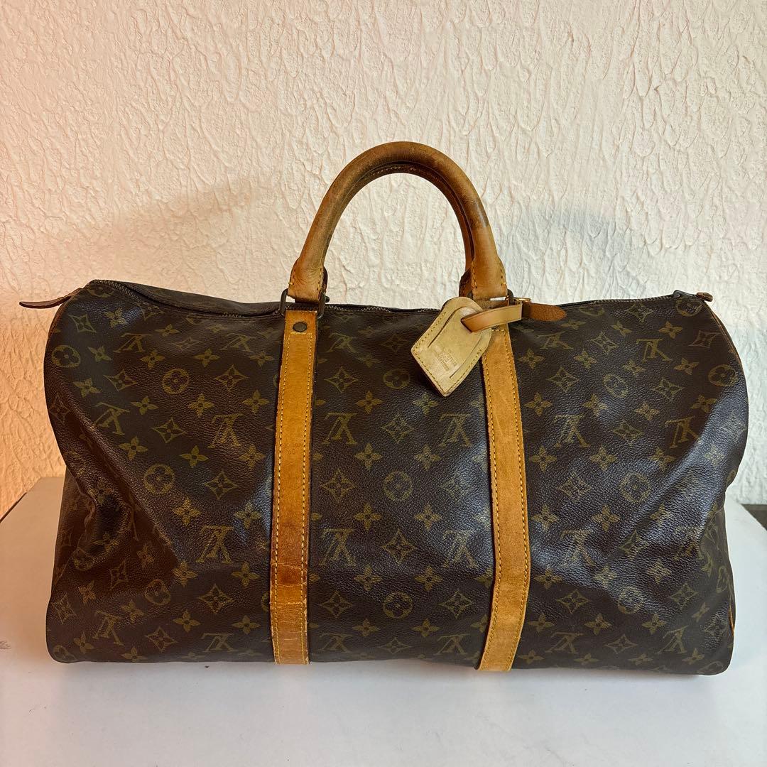 LOUIS VUITTON キーポル 50 モノグラム ボストンバッグ