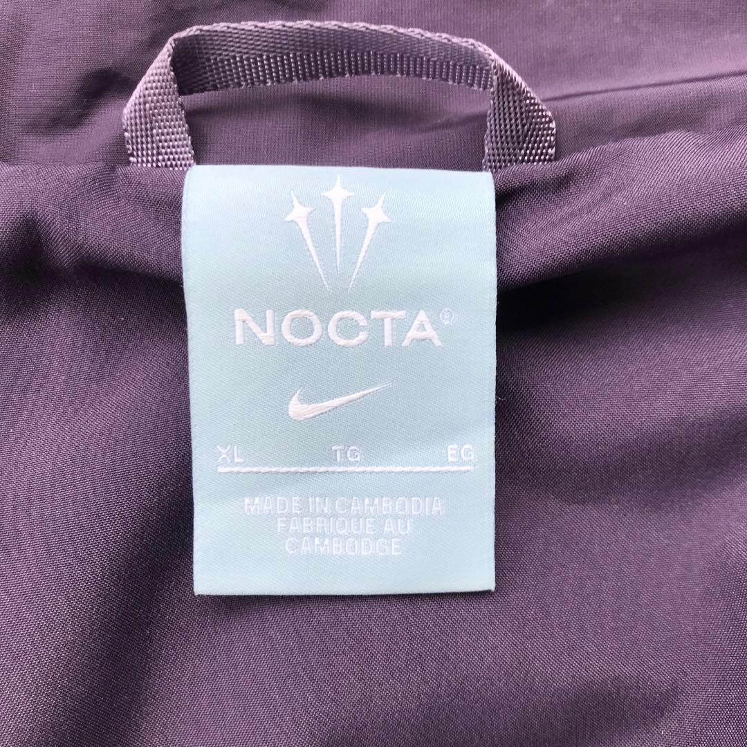 あ様】 nike nocta ナイロンジャケット ノクタ XL 紫 - メルカリ