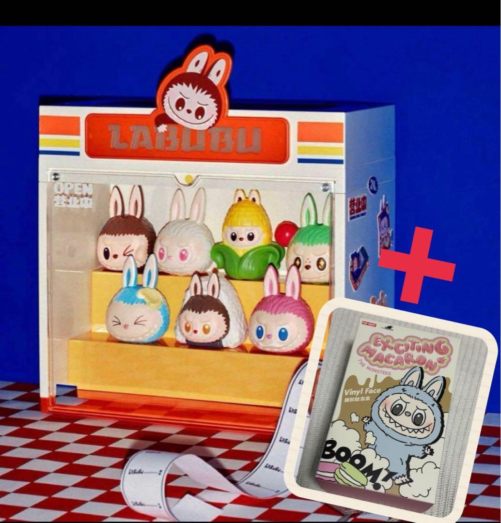 m*★様 THE MONSTERS Wackymart ラブブ付きコンテナ ケー