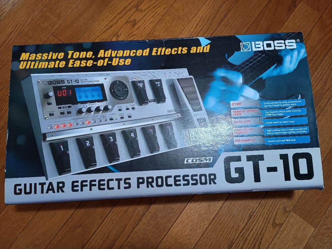 BOSS GT-10 ギターエフェクター Boss GT-10 Guitar Multi Effects Pedal - エフェクター専門店